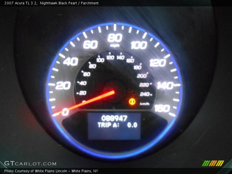 Nighthawk Black Pearl / Parchment 2007 Acura TL 3.2