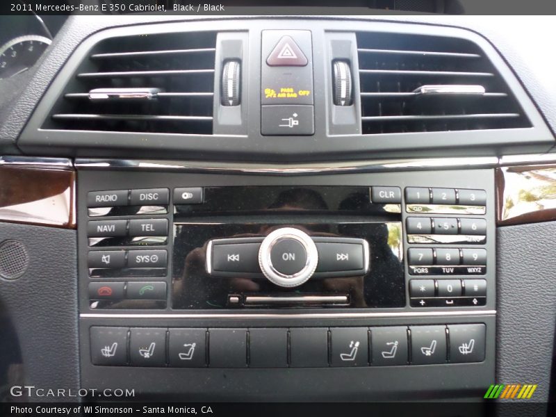Black / Black 2011 Mercedes-Benz E 350 Cabriolet