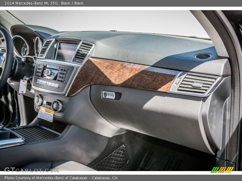 Black / Black 2014 Mercedes-Benz ML 350