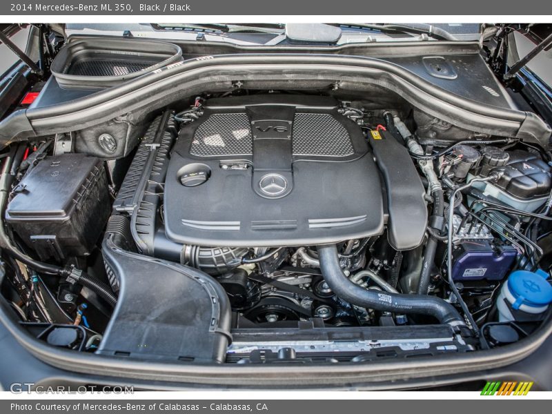 Black / Black 2014 Mercedes-Benz ML 350