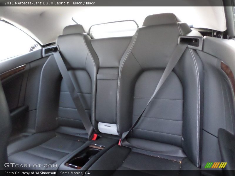 Black / Black 2011 Mercedes-Benz E 350 Cabriolet