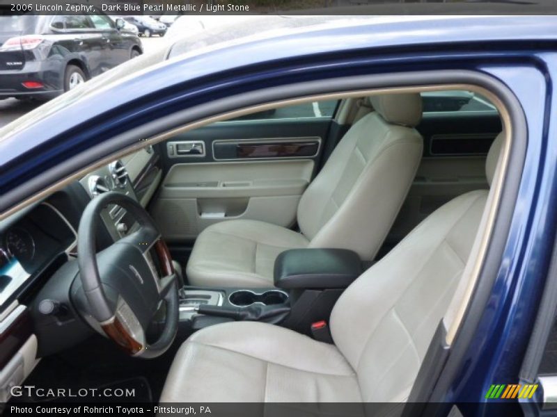 Dark Blue Pearl Metallic / Light Stone 2006 Lincoln Zephyr