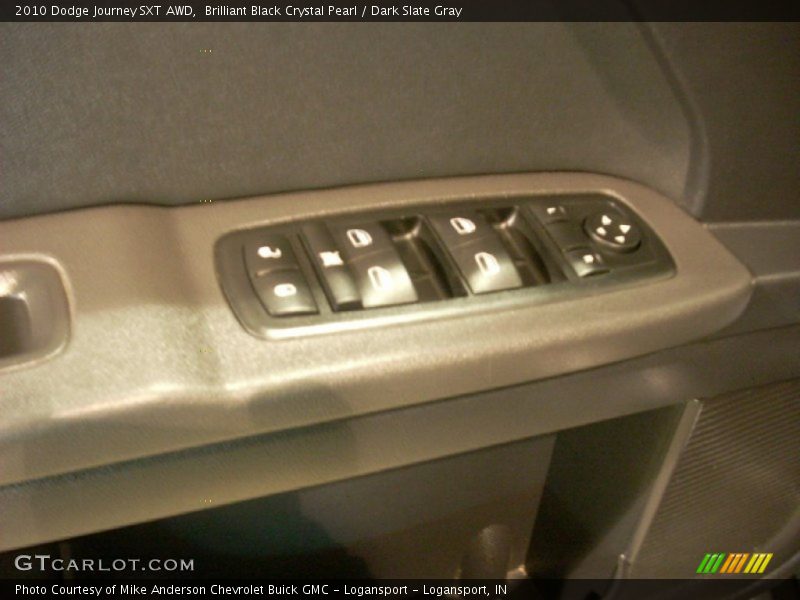 Brilliant Black Crystal Pearl / Dark Slate Gray 2010 Dodge Journey SXT AWD