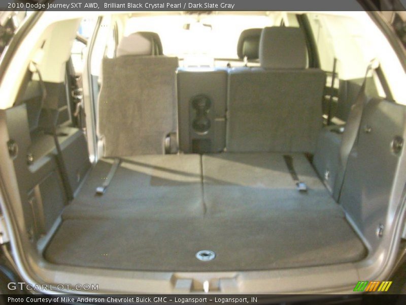 Brilliant Black Crystal Pearl / Dark Slate Gray 2010 Dodge Journey SXT AWD