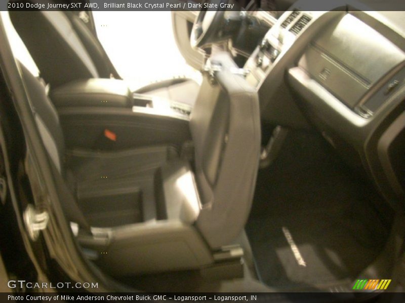 Brilliant Black Crystal Pearl / Dark Slate Gray 2010 Dodge Journey SXT AWD
