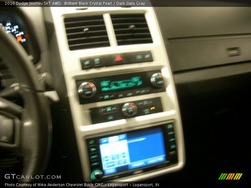 Brilliant Black Crystal Pearl / Dark Slate Gray 2010 Dodge Journey SXT AWD