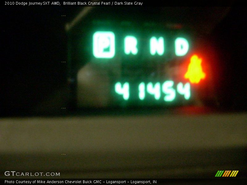 Brilliant Black Crystal Pearl / Dark Slate Gray 2010 Dodge Journey SXT AWD