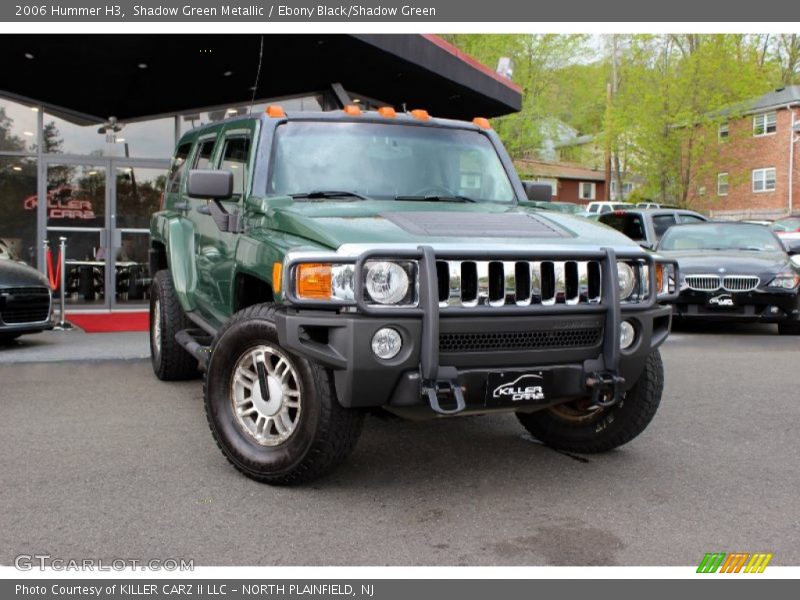 Shadow Green Metallic / Ebony Black/Shadow Green 2006 Hummer H3