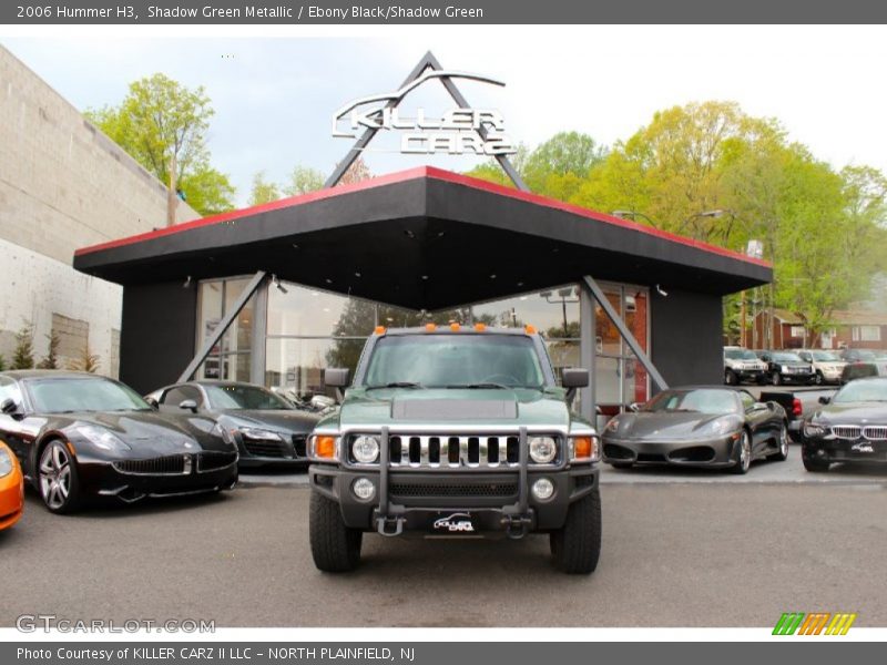 Shadow Green Metallic / Ebony Black/Shadow Green 2006 Hummer H3