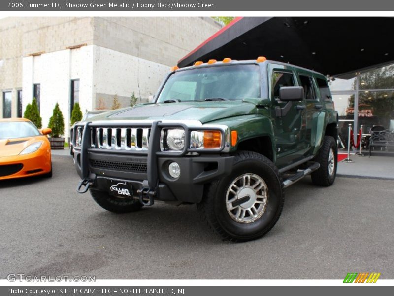 Shadow Green Metallic / Ebony Black/Shadow Green 2006 Hummer H3