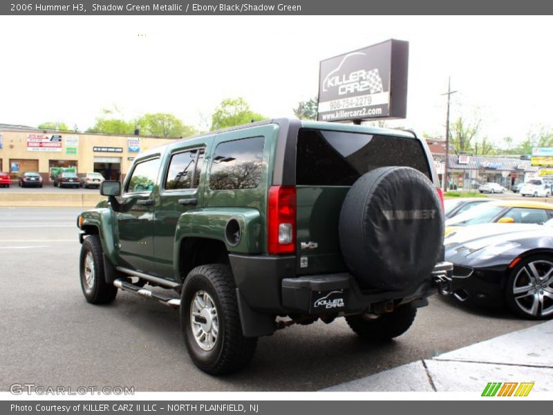 Shadow Green Metallic / Ebony Black/Shadow Green 2006 Hummer H3