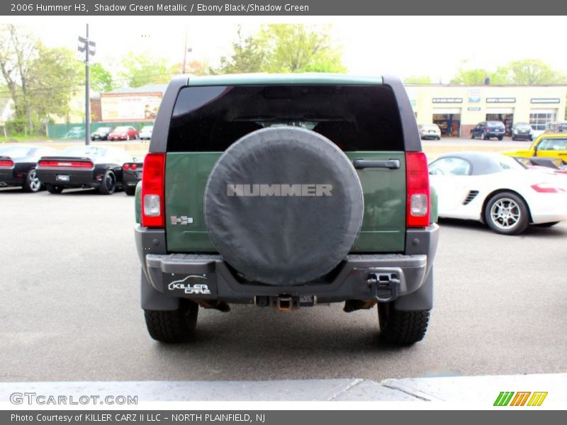 Shadow Green Metallic / Ebony Black/Shadow Green 2006 Hummer H3