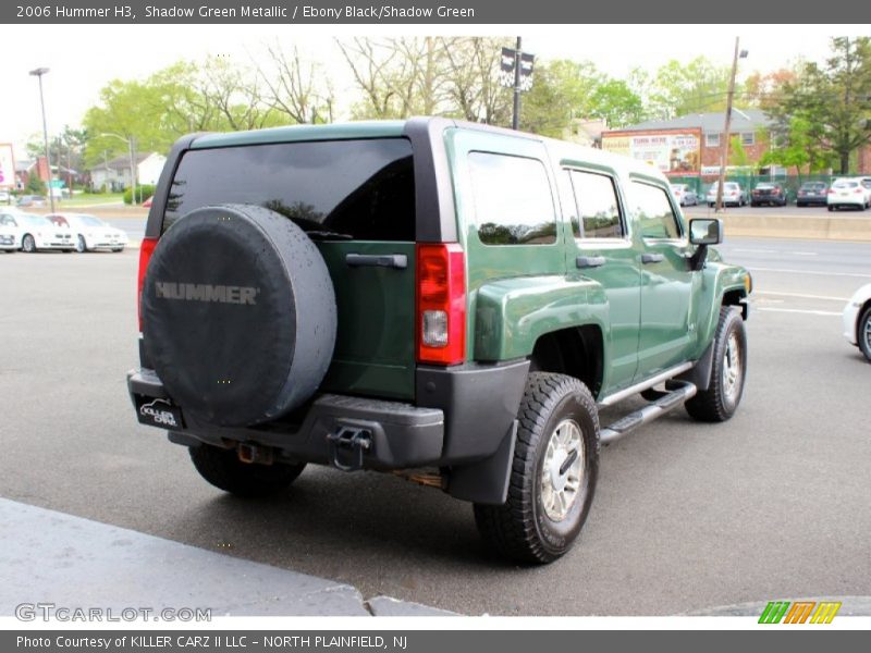 Shadow Green Metallic / Ebony Black/Shadow Green 2006 Hummer H3