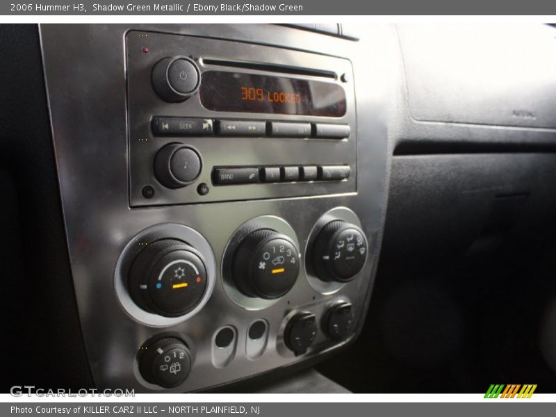 Shadow Green Metallic / Ebony Black/Shadow Green 2006 Hummer H3
