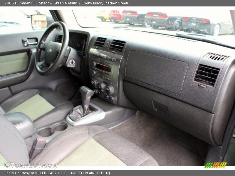 Shadow Green Metallic / Ebony Black/Shadow Green 2006 Hummer H3
