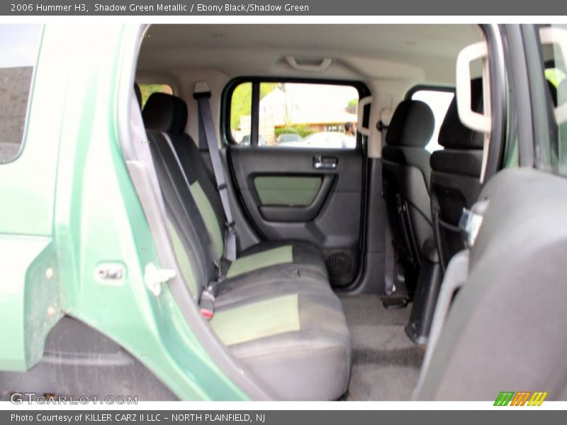 Shadow Green Metallic / Ebony Black/Shadow Green 2006 Hummer H3
