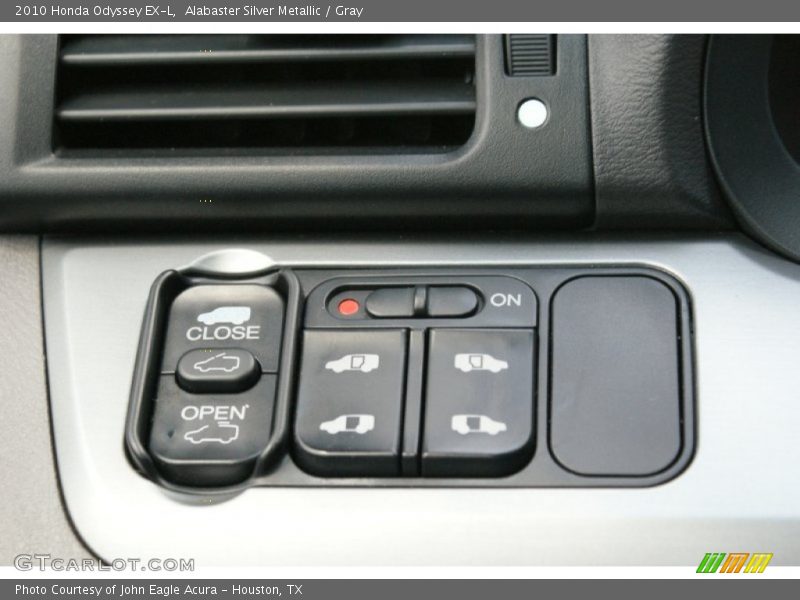 Alabaster Silver Metallic / Gray 2010 Honda Odyssey EX-L