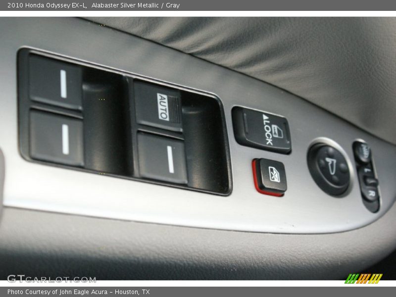 Alabaster Silver Metallic / Gray 2010 Honda Odyssey EX-L