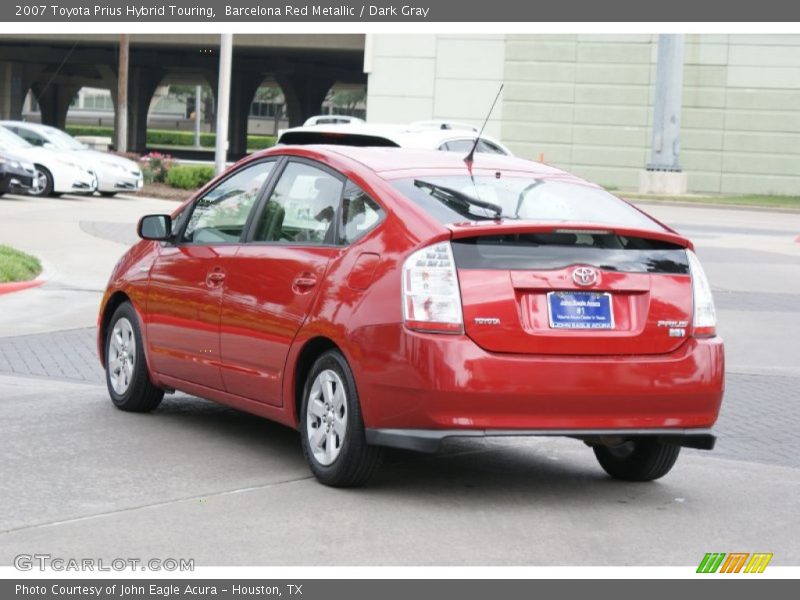 Barcelona Red Metallic / Dark Gray 2007 Toyota Prius Hybrid Touring