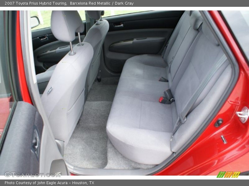 Barcelona Red Metallic / Dark Gray 2007 Toyota Prius Hybrid Touring