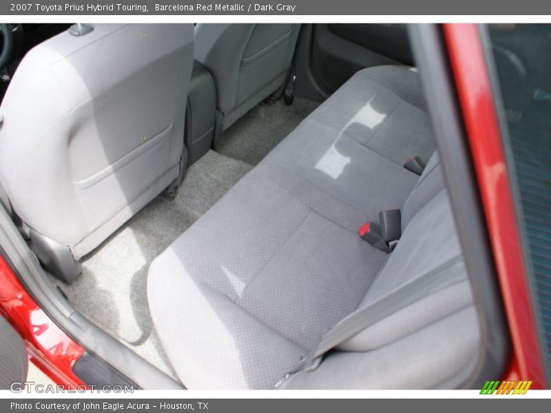 Barcelona Red Metallic / Dark Gray 2007 Toyota Prius Hybrid Touring