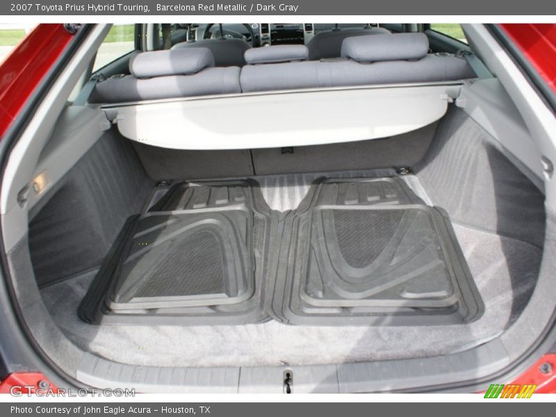 Barcelona Red Metallic / Dark Gray 2007 Toyota Prius Hybrid Touring