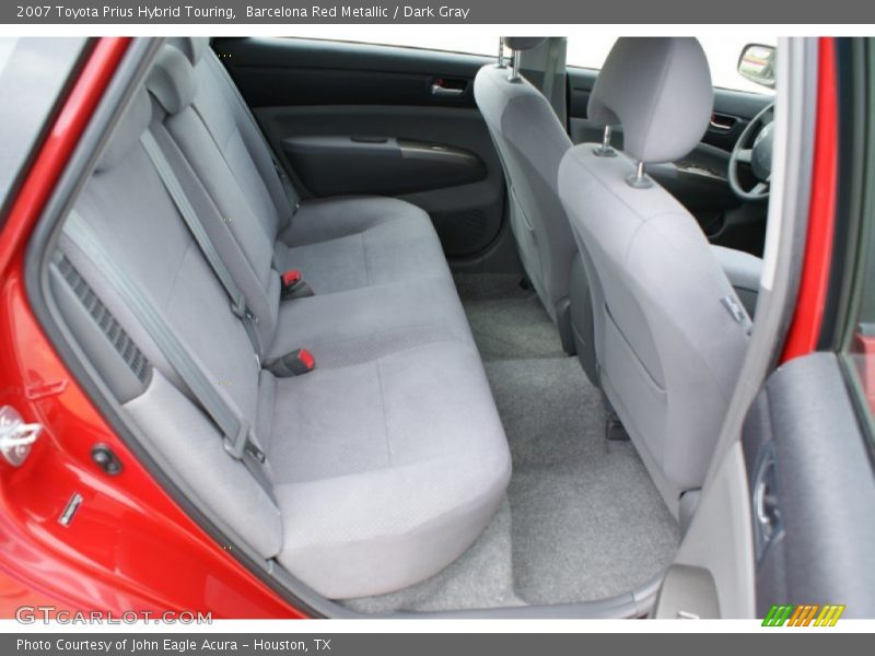 Barcelona Red Metallic / Dark Gray 2007 Toyota Prius Hybrid Touring