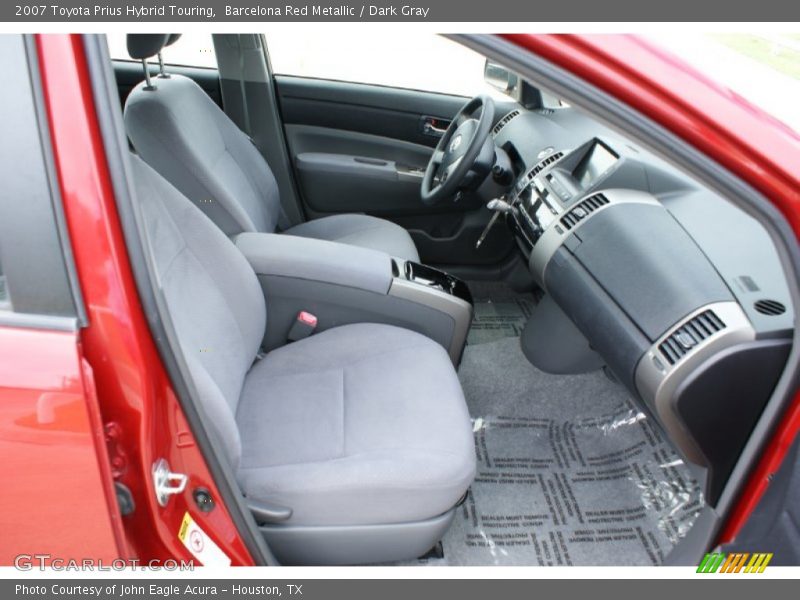 Barcelona Red Metallic / Dark Gray 2007 Toyota Prius Hybrid Touring