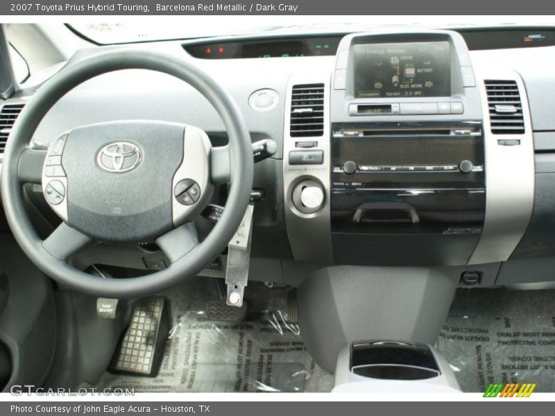 Barcelona Red Metallic / Dark Gray 2007 Toyota Prius Hybrid Touring