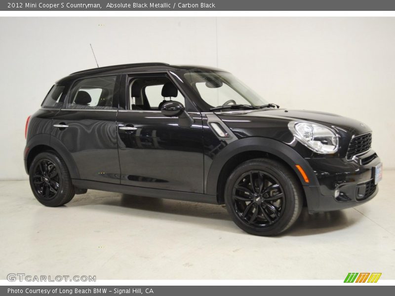 Absolute Black Metallic / Carbon Black 2012 Mini Cooper S Countryman