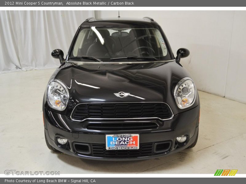 Absolute Black Metallic / Carbon Black 2012 Mini Cooper S Countryman