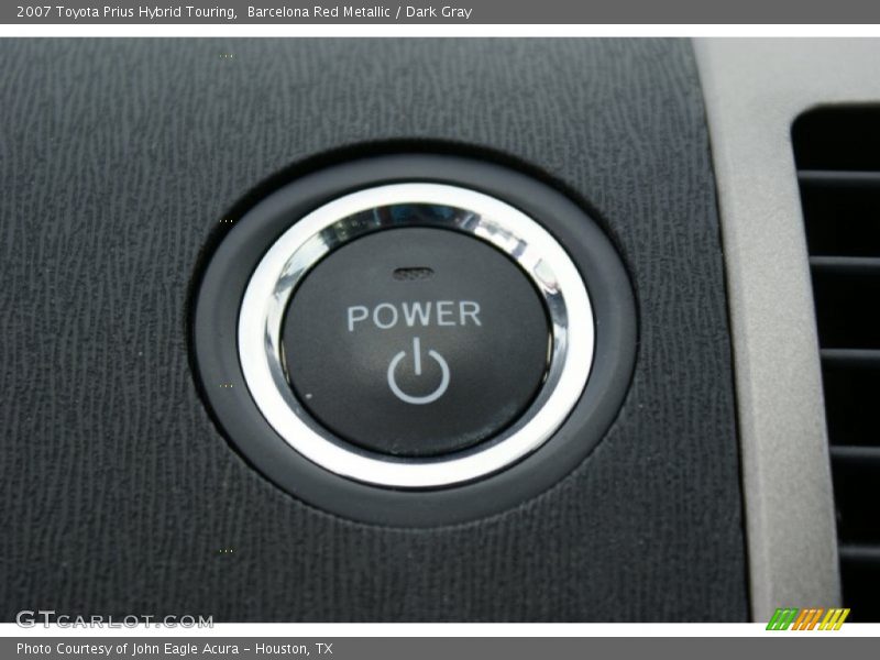 Barcelona Red Metallic / Dark Gray 2007 Toyota Prius Hybrid Touring
