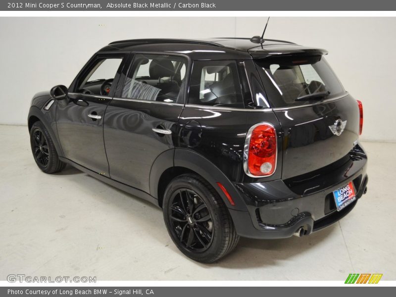Absolute Black Metallic / Carbon Black 2012 Mini Cooper S Countryman