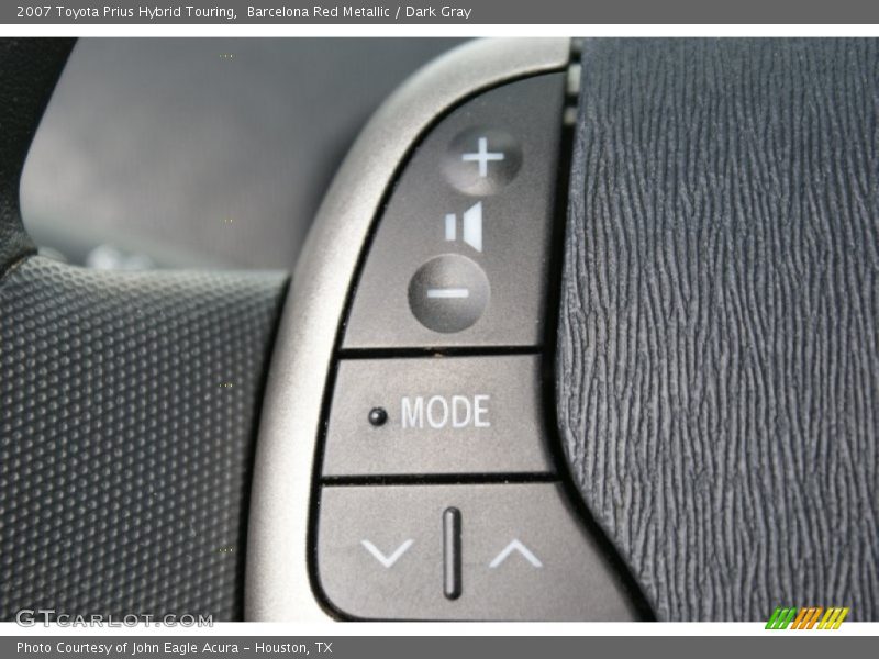 Barcelona Red Metallic / Dark Gray 2007 Toyota Prius Hybrid Touring