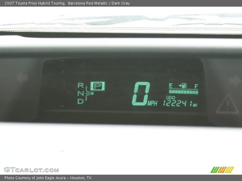 Barcelona Red Metallic / Dark Gray 2007 Toyota Prius Hybrid Touring