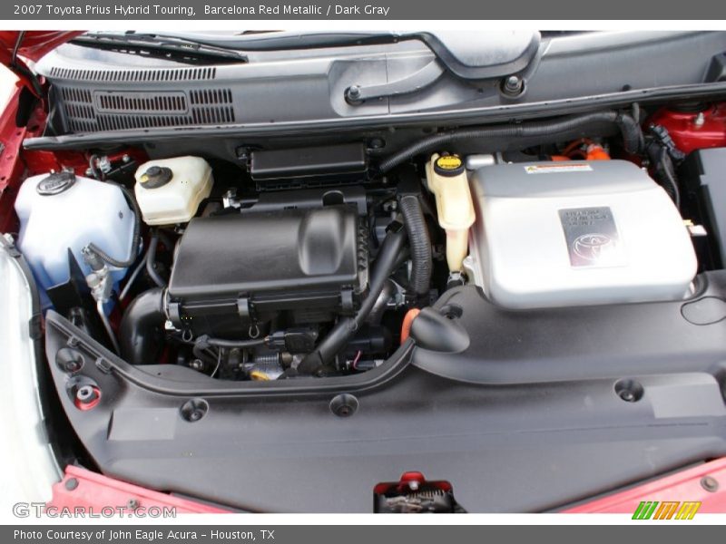 Barcelona Red Metallic / Dark Gray 2007 Toyota Prius Hybrid Touring