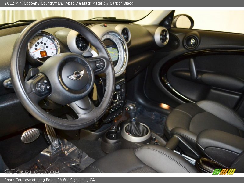 Absolute Black Metallic / Carbon Black 2012 Mini Cooper S Countryman