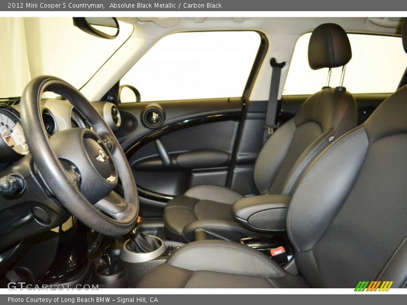 Absolute Black Metallic / Carbon Black 2012 Mini Cooper S Countryman