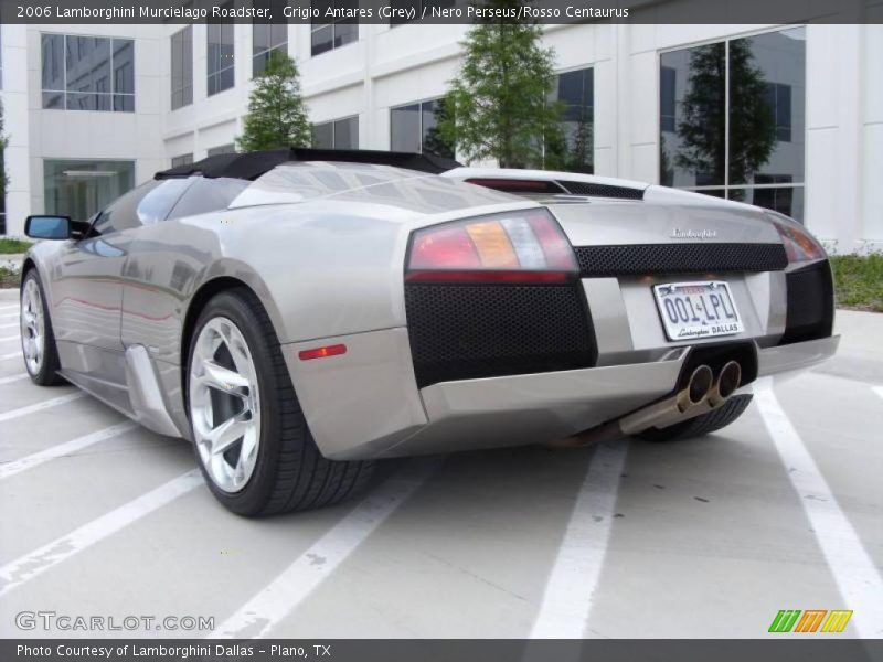 Grigio Antares (Grey) / Nero Perseus/Rosso Centaurus 2006 Lamborghini Murcielago Roadster