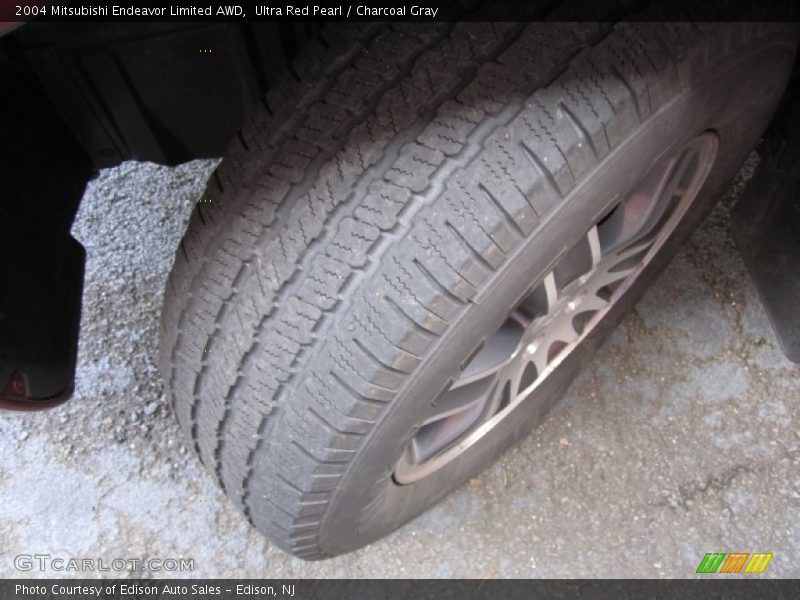 Ultra Red Pearl / Charcoal Gray 2004 Mitsubishi Endeavor Limited AWD