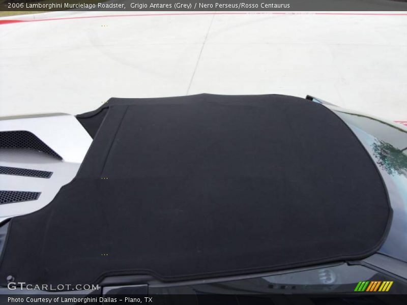 Grigio Antares (Grey) / Nero Perseus/Rosso Centaurus 2006 Lamborghini Murcielago Roadster