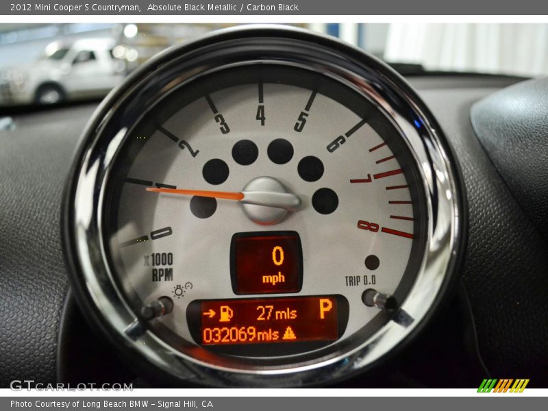 Absolute Black Metallic / Carbon Black 2012 Mini Cooper S Countryman