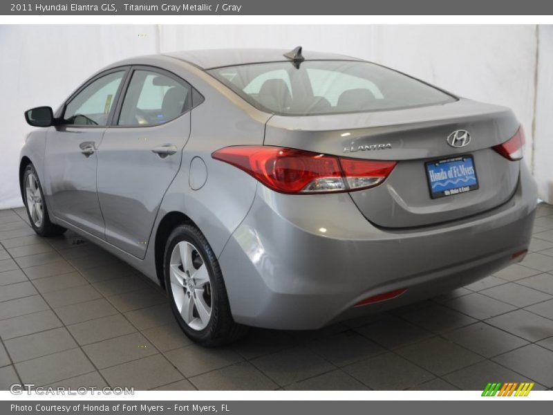 Titanium Gray Metallic / Gray 2011 Hyundai Elantra GLS