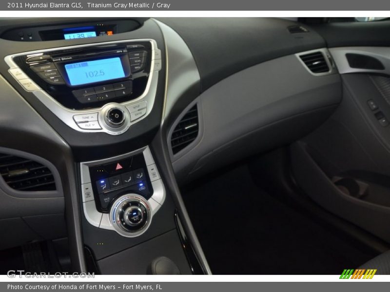 Titanium Gray Metallic / Gray 2011 Hyundai Elantra GLS