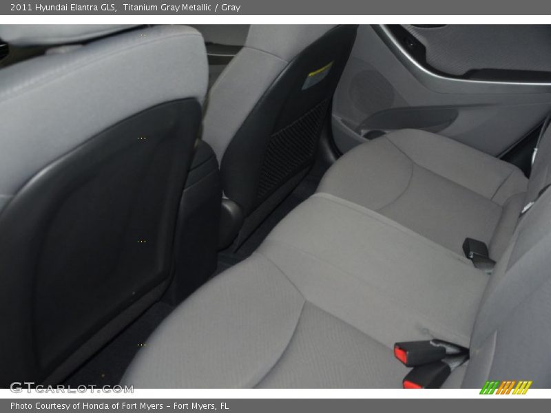 Titanium Gray Metallic / Gray 2011 Hyundai Elantra GLS