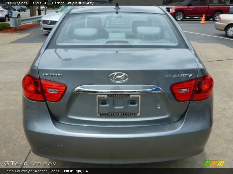 Carbon Gray Mist / Gray 2010 Hyundai Elantra GLS