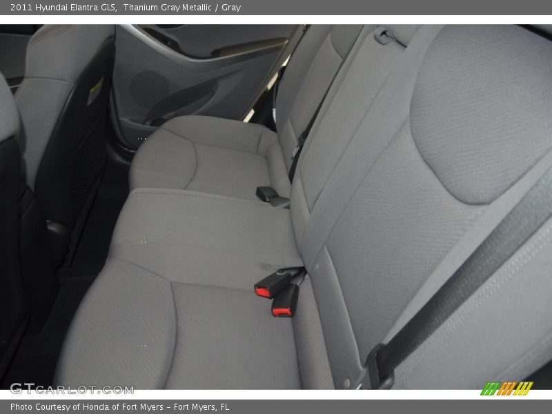 Titanium Gray Metallic / Gray 2011 Hyundai Elantra GLS