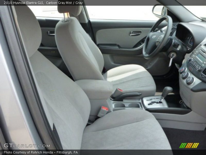 Carbon Gray Mist / Gray 2010 Hyundai Elantra GLS