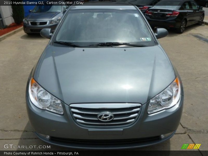 Carbon Gray Mist / Gray 2010 Hyundai Elantra GLS