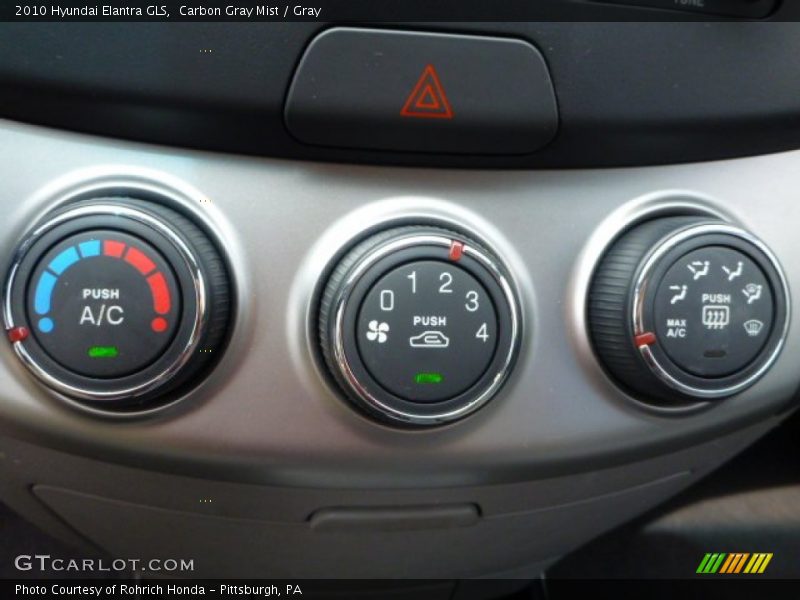 Carbon Gray Mist / Gray 2010 Hyundai Elantra GLS